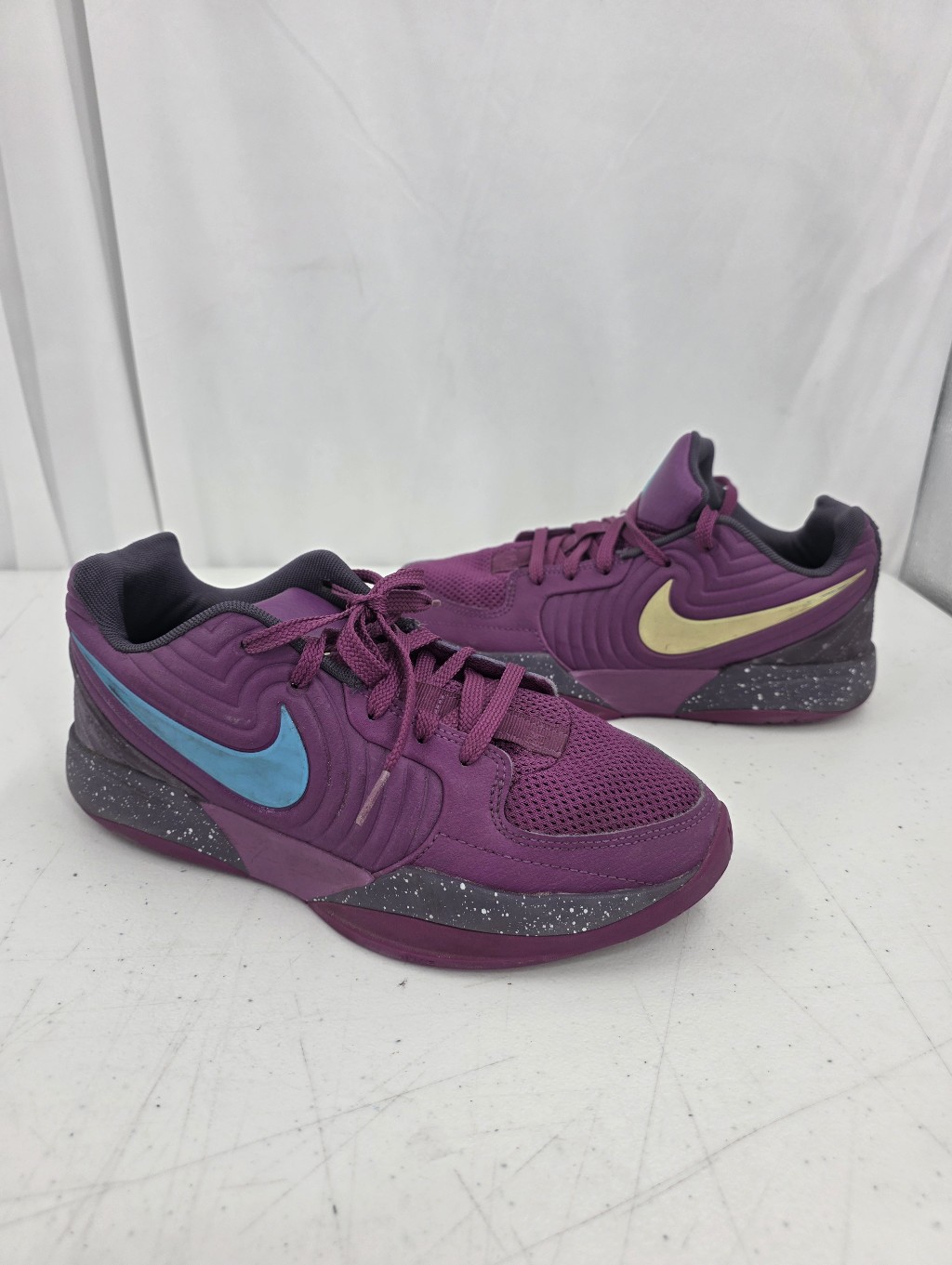 Nike Ja 2 Gs Low Sneakers Stargazer Edition Bold Berry Fv5633-500 Youth Size 7y.
